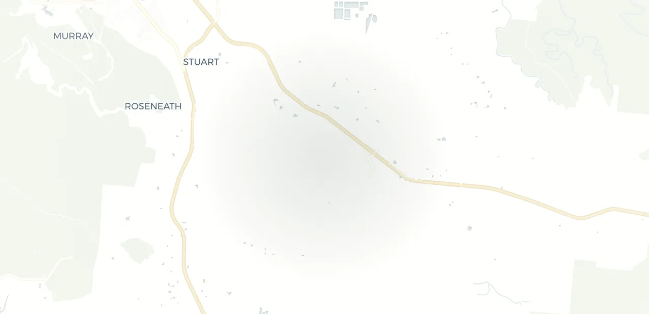 Locality map showing where Julago sits, 14km south east of Townsville CBD.