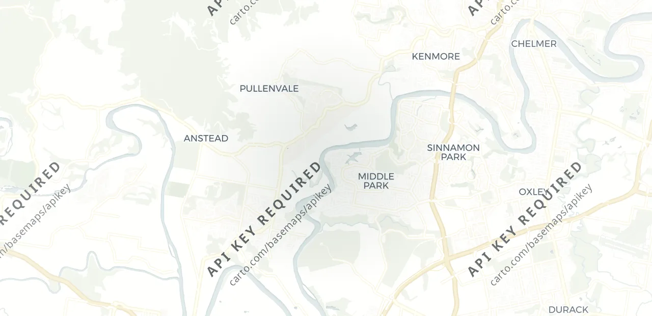 Locality map showing where Riverview sits, 15km south west of Brisbane CBD.